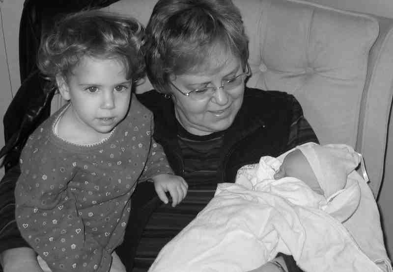 Ashlynn & Grandma Karen with Olivia